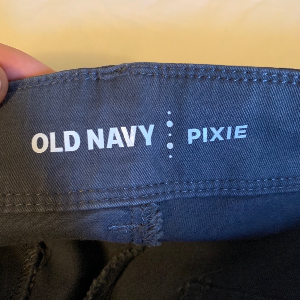 Charcoal Grey Pixie Pants